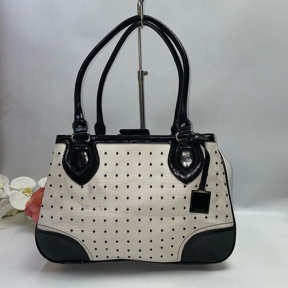 Nine West Polka Dot Tote - Picture 1 of 10